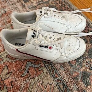 Adidas White Continental 80 Sneakers
